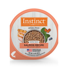 Instinct Minced Real Salmon Recipe For Cats 本能無穀物免治杯杯三文魚肉濕糧 3.5oz