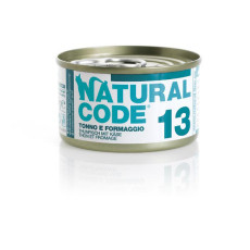 Natural Code Tuna & Cheese Cat Can Food吞拿魚芝士貓罐頭 85g