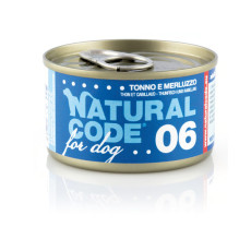 Natural Code Tuna & Codfish For Dogs 吞拿魚鱈魚狗罐頭 90g