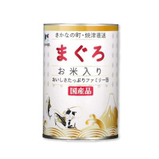 Japan Sanyo 日本三洋小玉傳說 Tuna and Rice Cat Cat Food 呑拿魚米飯貓罐頭 400g