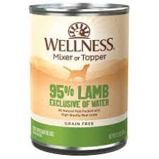 Wellness 95% Lamb Wet Food For Dogs 95%純鮮羊肉狗罐頭13.2oz X12罐