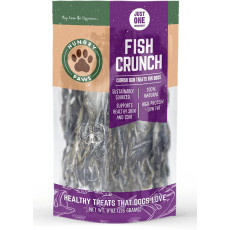 Hungry Paws Fish Crunch Single Ingredient Snacks For Dogs 100%扭扭鱈魚皮狗小食 8oz