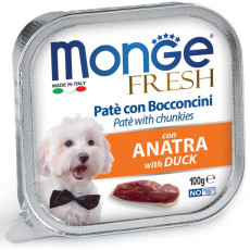 Monge Anatra with Duck Dog Wet Food 鴨肉狗濕糧餐盒 100g