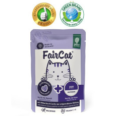 FairCat Fit For Cat wet Pouch 高能量增肌貓濕糧包 85g X8