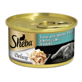 SHEBA Tuna & White Fish in Gravy Wet Food For Cats 85g X48
