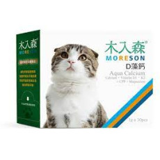 Moreson 木入森Aqua Calcium For Cats 貓咪D藻鈣30包