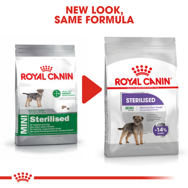 Royal Canin Mini Sterilised For Dogs 成犬絕育體重狗糧 3kg