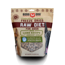 Boss Nation Brands Canine Freeze Dried Diet Lamb Recipe 犬用凍乾羊肉配方12oz X4