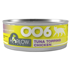 Harlow Blend 楓葉 Tuna in Gravy Topping Chicken For Cats Wet Food 鮪魚, 雞肉高湯貓貓罐 80gX24