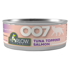 Harlow Blend 楓葉 Tuna in Gravy Topping Salmon For Cats Wet Food 鮪魚, 鮭魚高湯貓貓罐  80gX24
