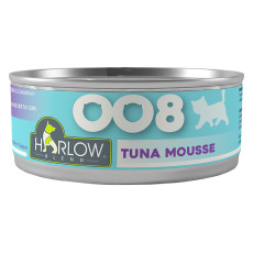 Harlow Blend 楓葉 Tuna Mousse For Kitten and Adult Cats Wet Food 鮪魚慕斯貓貓罐 80gX24