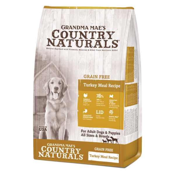 Country Naturals Grain Free Turkey Meal Limited Ingredient Diet for Dogs 無穀物火雞低敏全犬種配方 4lbs