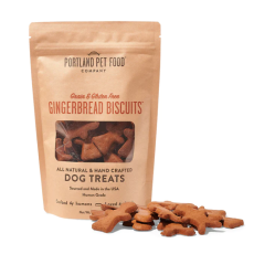 Portland Pet Food Grain & Gluten Free Gingerbread Biscuits Dog Treats 犬用無穀物無麩質薑餅餅乾 5oz  
