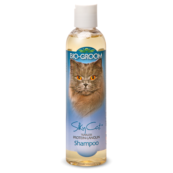 Bio-Groom Silky Cat™ Tearless Protein-Lanolin Shampoo 絲柔貓洗毛水 8oz