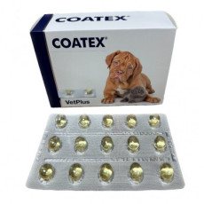 Vetplus Coatex Caps Skin & Coat Supplement For Dogs and Cats 皮膚毛髮保健膠囊貓狗適用配方 240 pcs