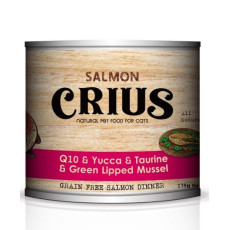 Crius Grain Free Salmon Dinner Cat Canned Food 無縠物三文魚主糧貓罐 90g