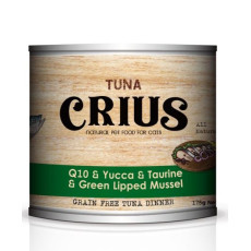 Crius Grain Free Tuna Dinner Cat Canned Food 無縠物吞拿魚主糧貓罐 175g