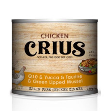 Crius Grain Free Chicken Dinner Cat Canned Food 無縠物雞肉主糧貓罐 90g X24