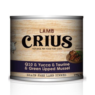 Crius Grain Free Lamb Dinner Cat Canned Food 無縠物羊肉主糧貓罐 175g X24