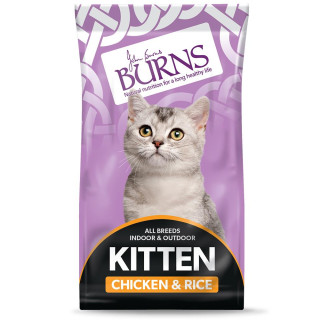 Burns Chicken & Rice For Kitten 300g