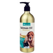NaturVet Salmon Oil – Unscented for Dogs & Cats 犬貓用三文魚油(已除味) 8.75oz