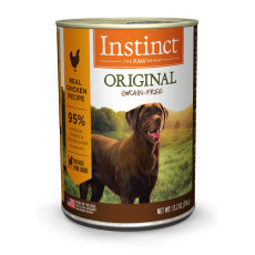 Instinct Original Real Chicken Recipe For Dogs ORIGINAL 本能經典無無穀物犬用雞肉主食罐頭 13.2oz