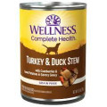 Wellness Grain Free Turkey & Duck Stew with Cranberries Wet For Dogs 無穀物紅莓火雞鴨肉狗罐頭12.5oz X 12 罐