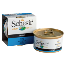 Schesir Tuna Rice in Jelly Canned Cat Food 全天然吞拿魚飯啫喱貓罐頭 85gX 6 罐