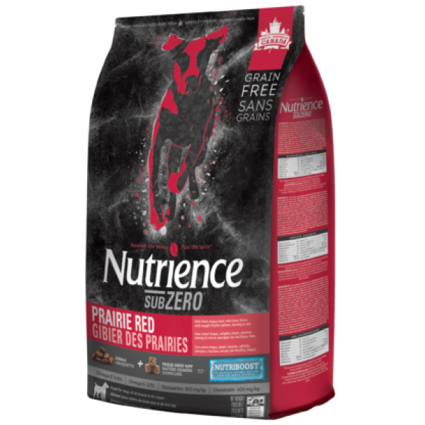 Nutrience Subzero Prairie Red formula 凍乾脫水鮮牛肝 (紅肉‧+海魚)全犬配方 2.27kg