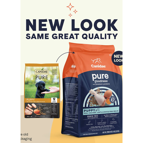 Canidae Grain Free Pure Puppy Recipe , Limited Ingredients (Pure Foundation) Dog Food 無穀物幼犬配方狗糧 12lbs