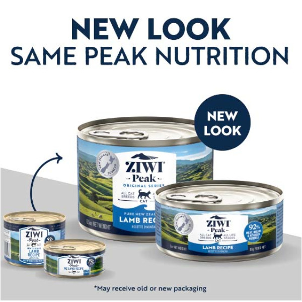 Ziwi Peak Original Wet Lamb Recipe for Cats 羊肉貓罐頭 3oz X 24 罐