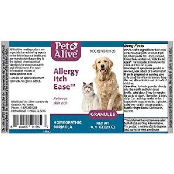 PetAlive Allergy Itch Ease減輕敏感痕癢 20g