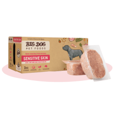 Big Dog Barf For Dog Sensitive Skin 大笨狗急凍皮膚護理配方狗糧12件一盒 (3KG)