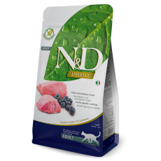 Farmina Natural & Delicious Grain Free Neutered Lamb and Blackcurrant Berry  for Adult Cats  無穀物藍莓+羊成貓糧 5kg