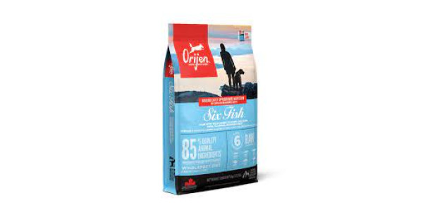 Orijen six fish deals 6 kg