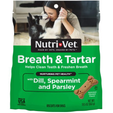 Nutri-Vet Breath & Tartar Biscuit (Chicken flavor) 雞肉味防口臭及牙石餅 19.5oz