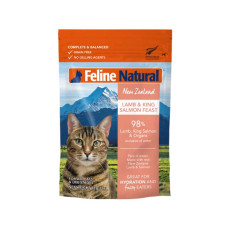F9 Natural Lamb and King Salmon Pouch For Cat 羊肉及三文魚軟包貓糧 85g