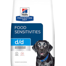 Hill's prescription diet d/d Skin Sensitivities Canine ( Potato & Salmon )犬用皮毛亮澤處方(馬鈴薯＆三文魚) 8lbs