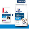 Hill's prescription diet d/d Skin Sensitivities Canine ( Potato & Duck )犬用皮毛亮澤處方(馬鈴薯& 鴨肉) 8lbs