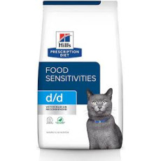Hill's prescription diet d/d Skin/Food Sensitivities Duck & Green Pea Feline 貓用皮膚/食物敏感鴨肉與豌豆 3.5lbs