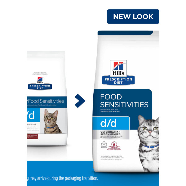 Hill's prescription diet d/d Skin/Food Sensitivities Vension & Green Pea Feline 貓用皮膚/食物敏感鹿肉與豌豆 3.5lbs