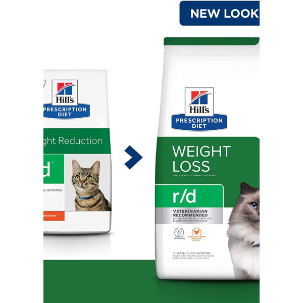 Hill's prescription diet r/d Weight reduction Feline 貓用健康減重 4lbs