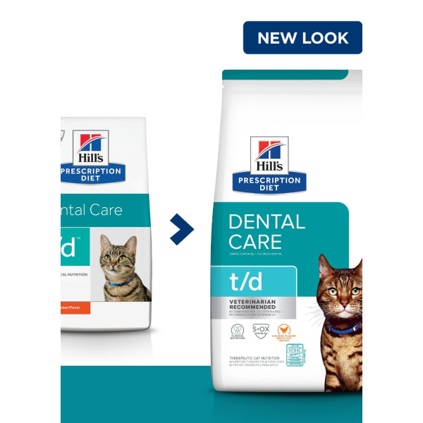 Hill's prescription diet t/d Dental Care Feline 貓用口腔護理 1.5kg