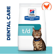 Hill's prescription diet t/d Dental Care Feline 貓用口腔護理 8.5 lbs