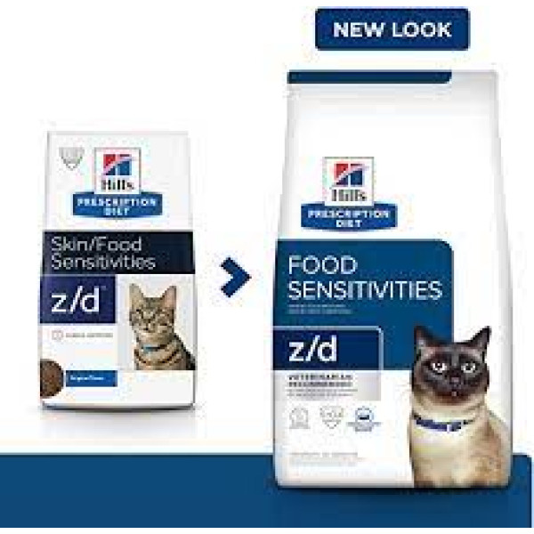 Hill's prescription diet z/d Skin/Food Sensitivities Feline 貓用皮膚/食物敏感  4lbs