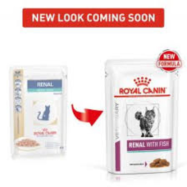 Royal Canin Feline Renal With Fish (Former Tuna) Pouch (RF23) 貓隻腎臟處方濕糧(魚味) 85g X12包