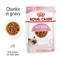 Royal Canin Kitten Instinctive Wet cat food in Gravy 12個月或以下幼貓(肉汁 ) 85g X12