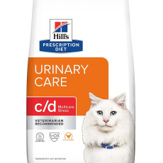 Hill's prescription diet c/d multicare Stress Feline 貓用泌尿道舒緩緊迫護理 1.5kg