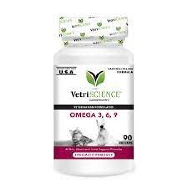 Vetri Science Omega 3, 6, 9 Gel Caps 奧米加3, 6, 9 膠囊 90粒