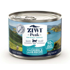 Ziwi Peak Original Wet Mackerel & Lamb Recipe for Cats 無穀鯖魚及羊肉配方貓糧 6.5oz X12
